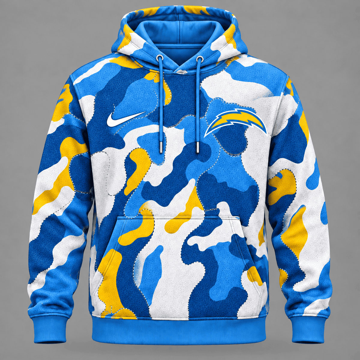 Los Angeles Chargers | Premium NFL Team Camo Performance Hoodie