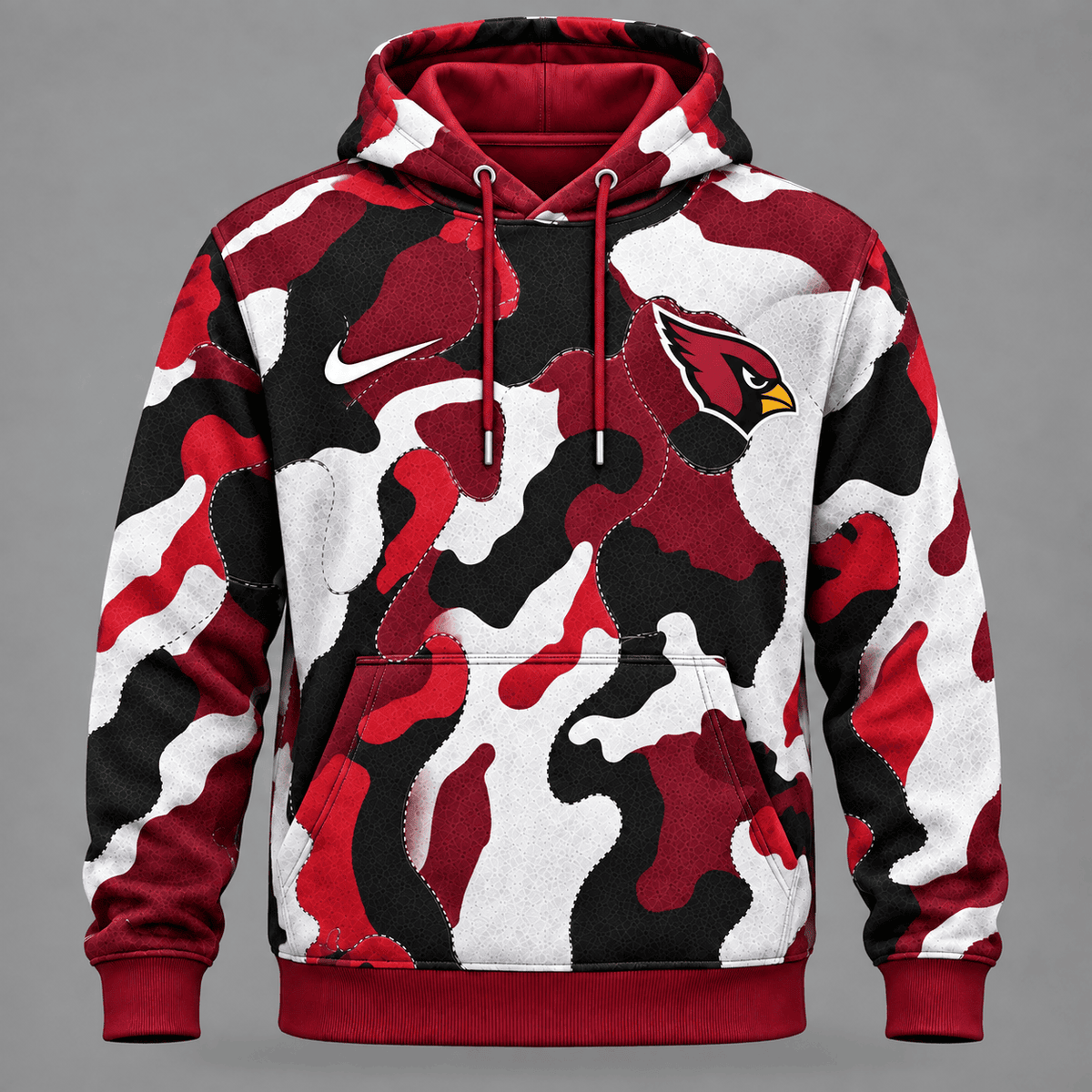 Arizona Cardinals | Premium NFL Team Camo Performance Hoodie