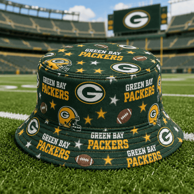 Green Bay Packers NFL Bucket hat Gift For Fan
