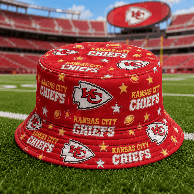 Kansas City Chiefs NFL Bucket hat Gift For Fan