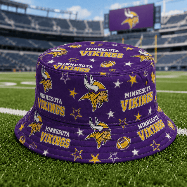 Minnesota Vikings NFL Bucket hat Gift For Fan