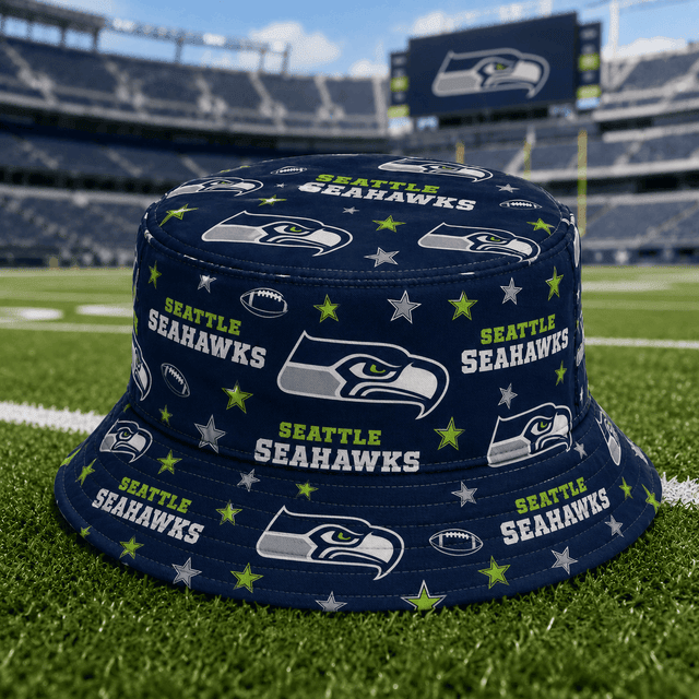 Seattle Seahawks NFL Bucket hat Gift For Fan