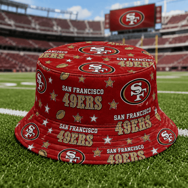 San Francisco 49ers NFL Bucket hat Gift For Fan