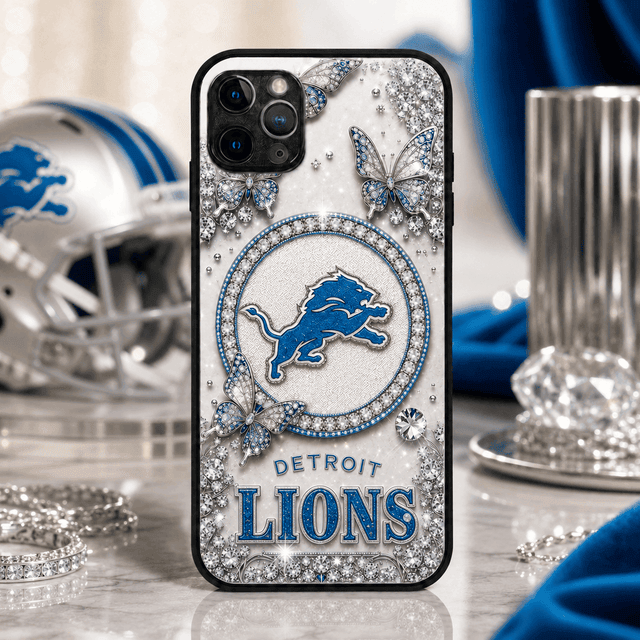 Detroit Lions NFL Phone case Gift For Fan