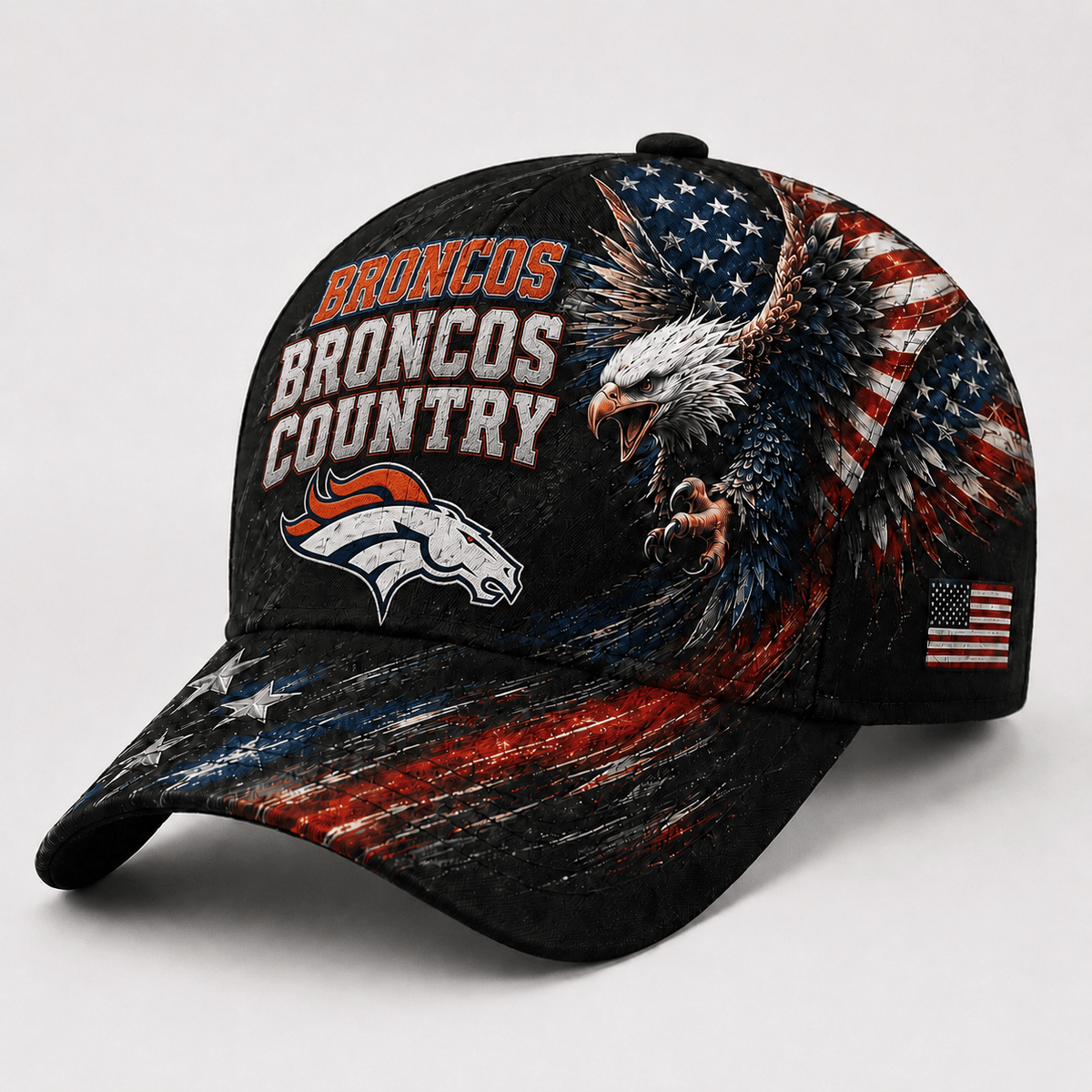 Denver Broncos | Premium NFL Eagle Freedom America Classic Cap