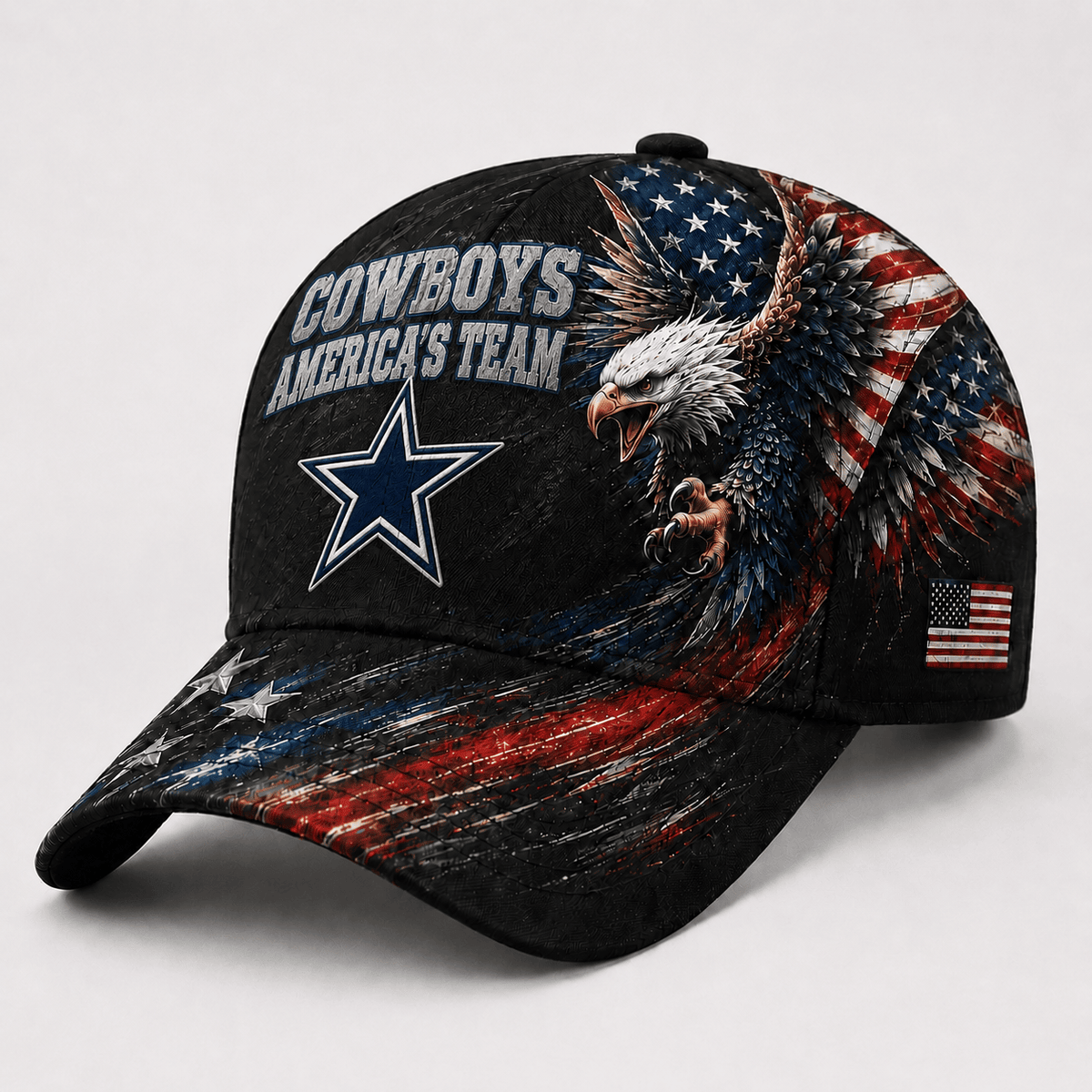 Dallas Cowboys | Premium NFL Eagle Freedom America Classic Cap