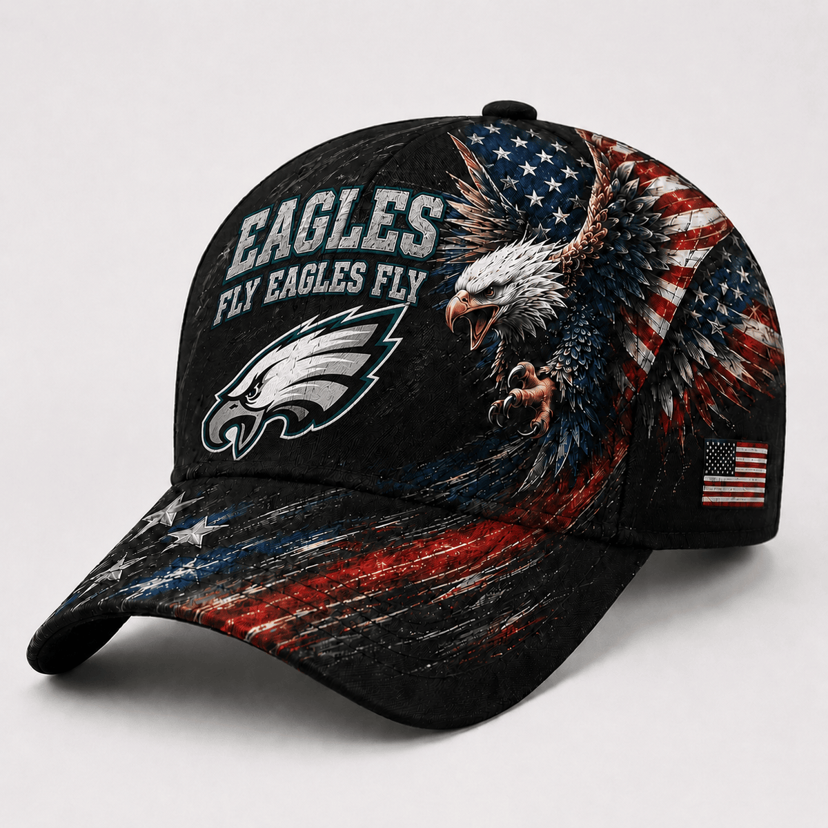 Philadelphia Eagles | Premium NFL Eagle Freedom America Classic Cap