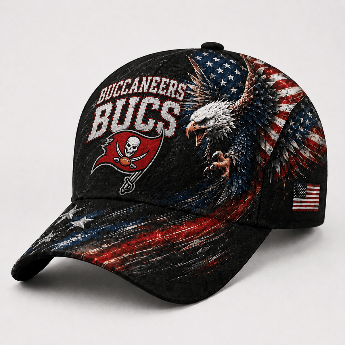 Tampa Bay Buccaneers | Premium NFL Eagle Freedom America Classic Cap