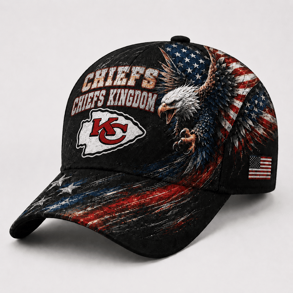Kansas City Chiefs | Premium NFL Eagle Freedom America Classic Cap