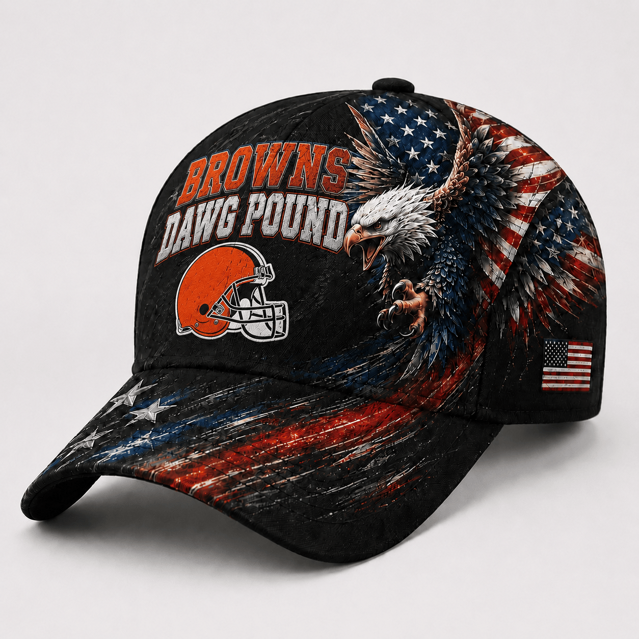 Cleveland Browns | Premium NFL Eagle Freedom America Classic Cap