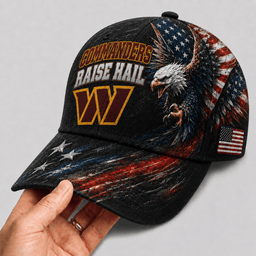 Washington Commanders | Premium NFL Eagle Freedom America Classic Cap