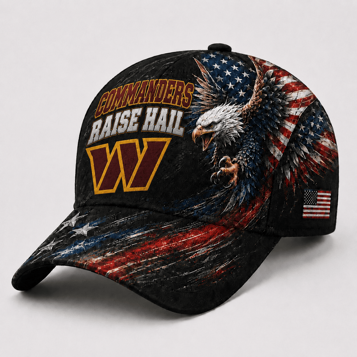Washington Commanders | Premium NFL Eagle Freedom America Classic Cap