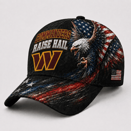 Washington Commanders | Premium NFL Eagle Freedom America Classic Cap