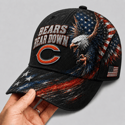 Chicago Bears | Premium NFL Eagle Freedom America Classic Cap