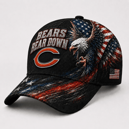 Chicago Bears | Premium NFL Eagle Freedom America Classic Cap