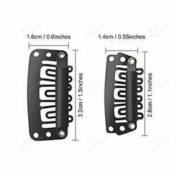 Silicone Clips 2.8cm - 2.8cm vertical view