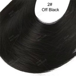 Genius Weft Curl Extensions Off Black