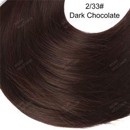 Genius Weft Curl Extensions Dark Chocolate