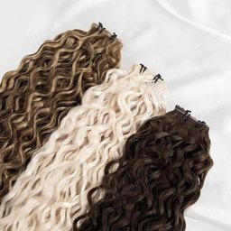 Genius Weft Curly Extensions colors 