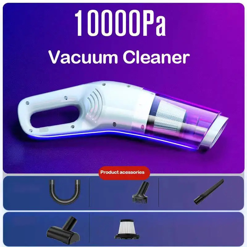 Cordless rechargeable mini vacuum for pet hair, dust, and debris removal