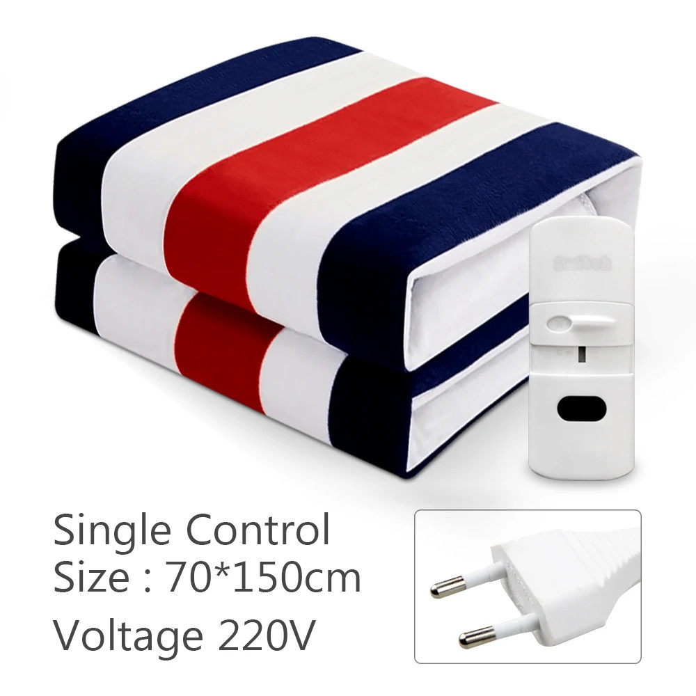 Electric heating throw blanket for cold weather and winter nights