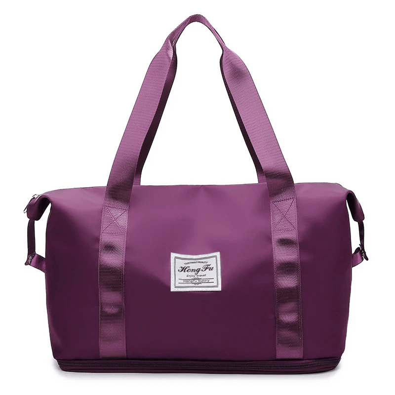 Lightweight waterproof carry-on bag for women with strong handles and storage space