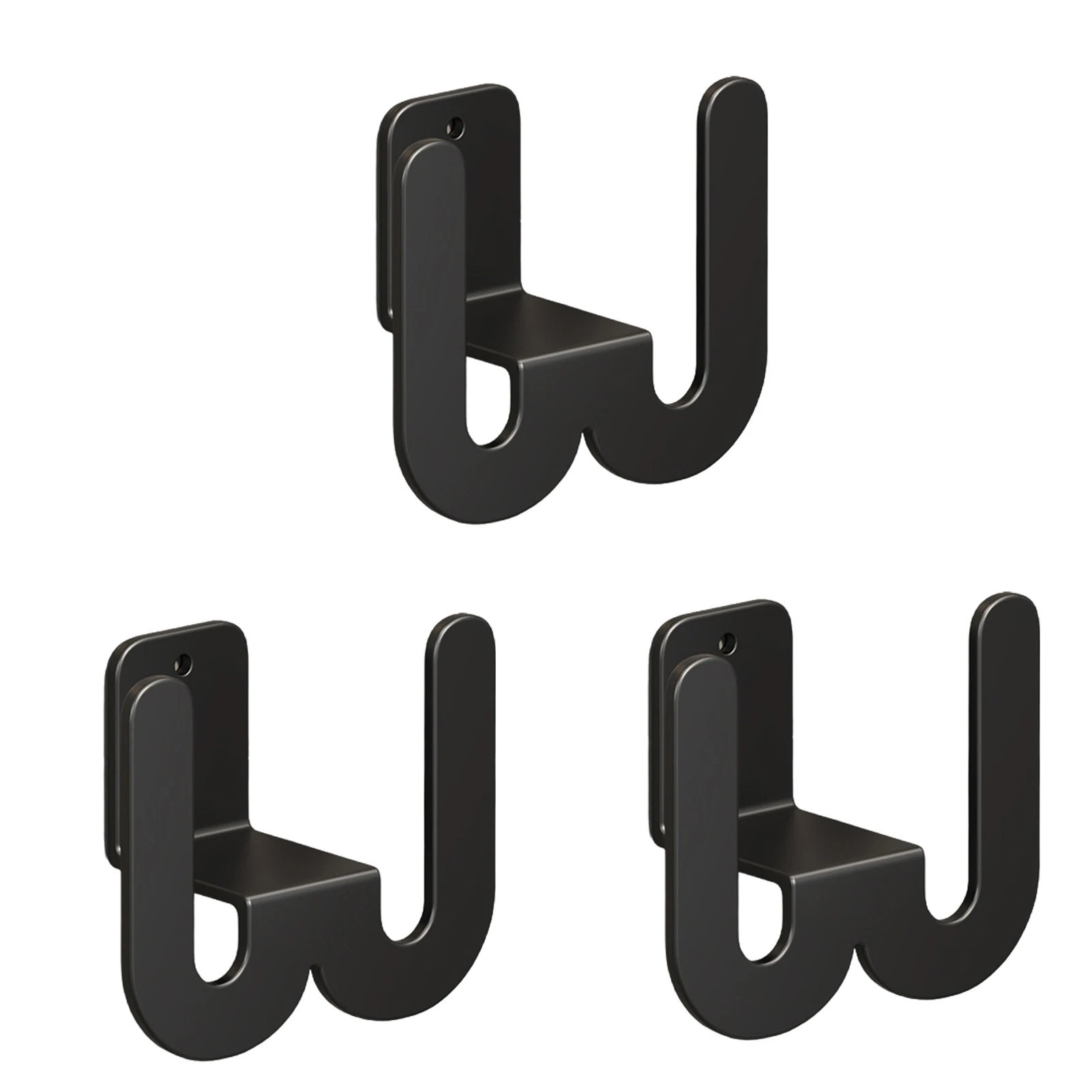 Door-mounted shoe storage hooks for organizing flip flops and sandals neatly