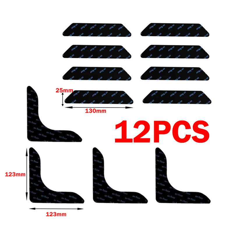 Anti curling rug fixing pads with strong grip for carpets and mats safety USA