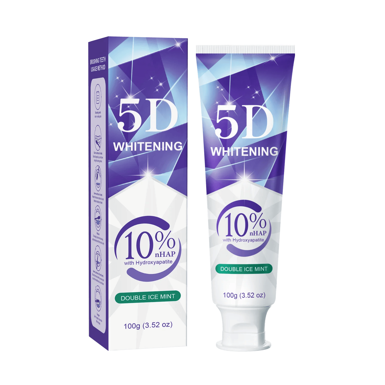 Enamel repair toothpaste for sensitive teeth removes coffee tea and tobacco stains USA trending