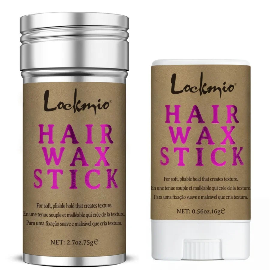 Frizz control hair wax stick for ponytails buns braids and polished hair styling USA popular