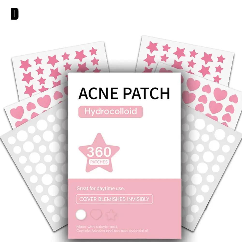 Hydrocolloid blemish patches for acne care with invisible design for all skin types USA popular