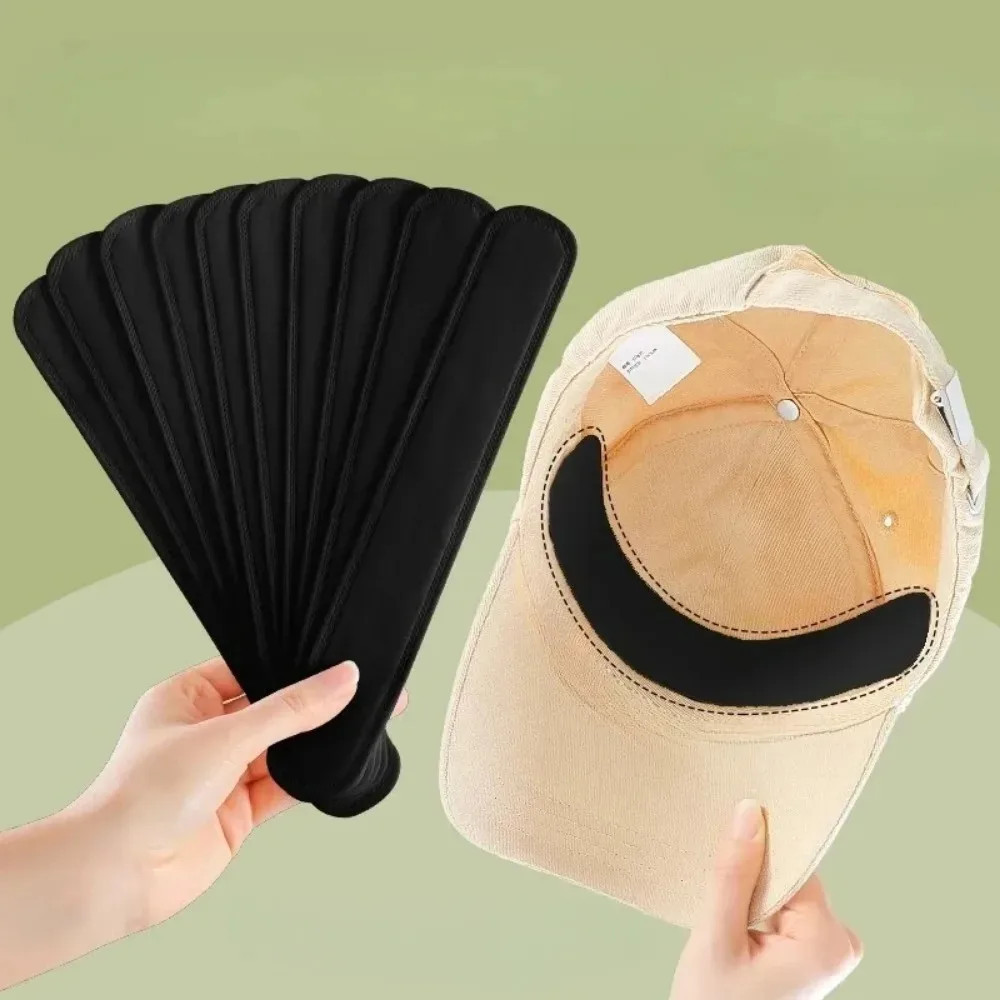 Hat sweat pads with moisture wicking liners for odor control and stain protection USA trending