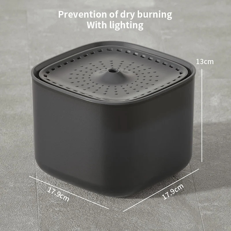 Automatic pet water fountain for cats with continuous water circulation and clean drinking water USA