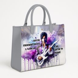 Prince Purple Rain Artistry Tote Bag for True Fans