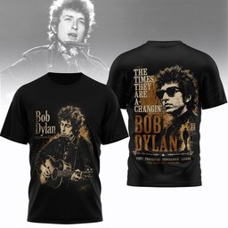 Bob Dylan Timeless Portrait 3D Shirt for True Music Fans