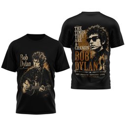 Bob Dylan Timeless Portrait 3D Shirt for True Music Fans
