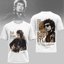 Bob Dylan Timeless Portrait 3D Shirt for True Music Fans