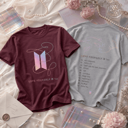 BTS Love Yourself Tear 3D Shirt for True ARMY Fans