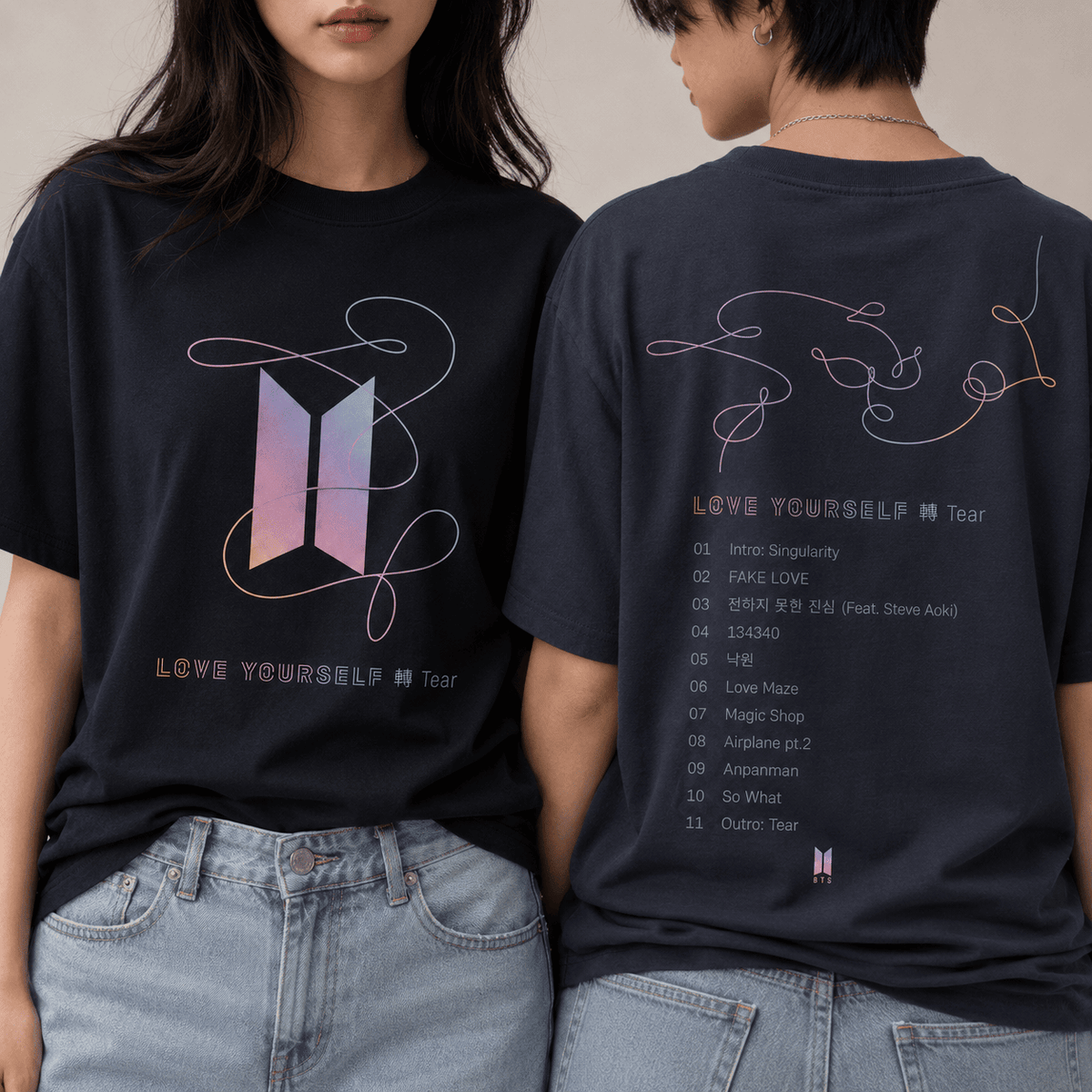 BTS Love Yourself Tear 3D Shirt for True ARMY Fans