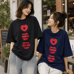 BTS Heart Motif 3D Shirt for True ARMY Fans