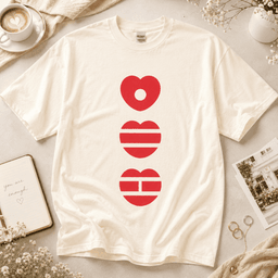 BTS Heart Motif 3D Shirt for True ARMY Fans