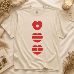 BTS Heart Motif 3D Shirt for True ARMY Fans