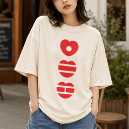 BTS Heart Motif 3D Shirt for True ARMY Fans