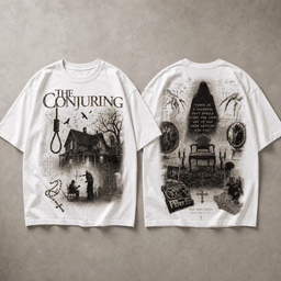 The Conjuring Haunted House 3D Shirt for Horror Movie Enthusiasts