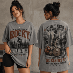 Rocky 1976 Tribute 3D Shirt for True Boxing Fans