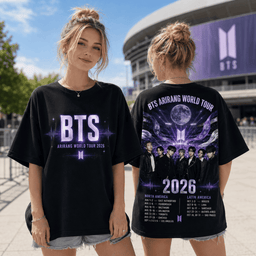 BTS Arirang World Tour 3D Shirt for Ultimate Concert Nights