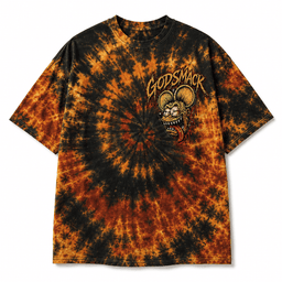 Godsmack Tie-Dye 3D Shirt for Hardcore Fans