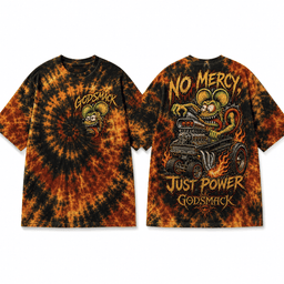 Godsmack Tie-Dye 3D Shirt for Hardcore Fans