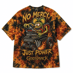 Godsmack Tie-Dye 3D Shirt for Hardcore Fans