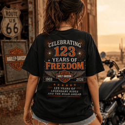 Harley-Davidson 2026 Celebration 3D Shirt for Legendary Riders